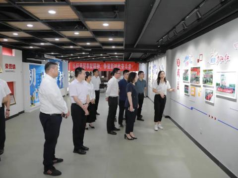 团省委副书记张迎春来sunbet集团调研共青团工作