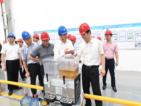 市委书记潘早云深入sunbet集团开展安全生产检查